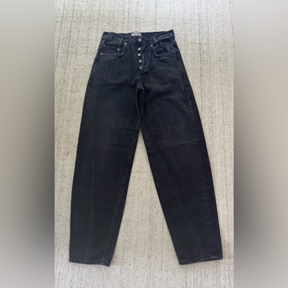 Agolde Dark Denim Jeans - Picture 2 of 4